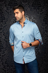 Chemise manches longues en Knit extensible pour homme par Au Noir | ARID Récif | Machemise.ca, inventaire complet de la marque Au Noir