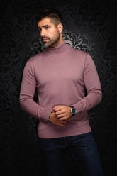 Chandail col roulé en laine mérino pour homme par Au Noir | ARKANES Bois De Rose | Machemise.ca, inventaire complet de la marque Au Noir