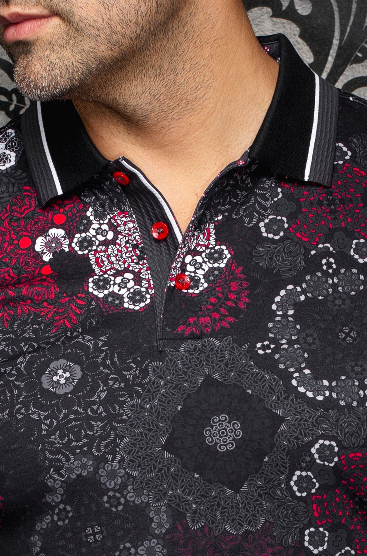 Polo pour homme par Au Noir | CASABLANCA Noir | Machemise.ca, inventaire complet de la marque Au Noir