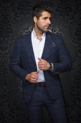 Veston pour homme par Au Noir | FARRELL Marine | Machemise, inventaire complet de la marque Au Noir