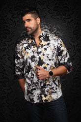 Chemise manches longues pour homme par Au Noir | MAGNUS Or | Machemise.ca, inventaire complet de la marque Au Noir