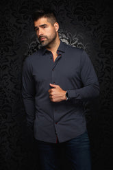 Chemise en nylon pour homme par Au Noir | MONTESSORI Noir | Machemise.ca, inventaire complet de la marque Au Noir