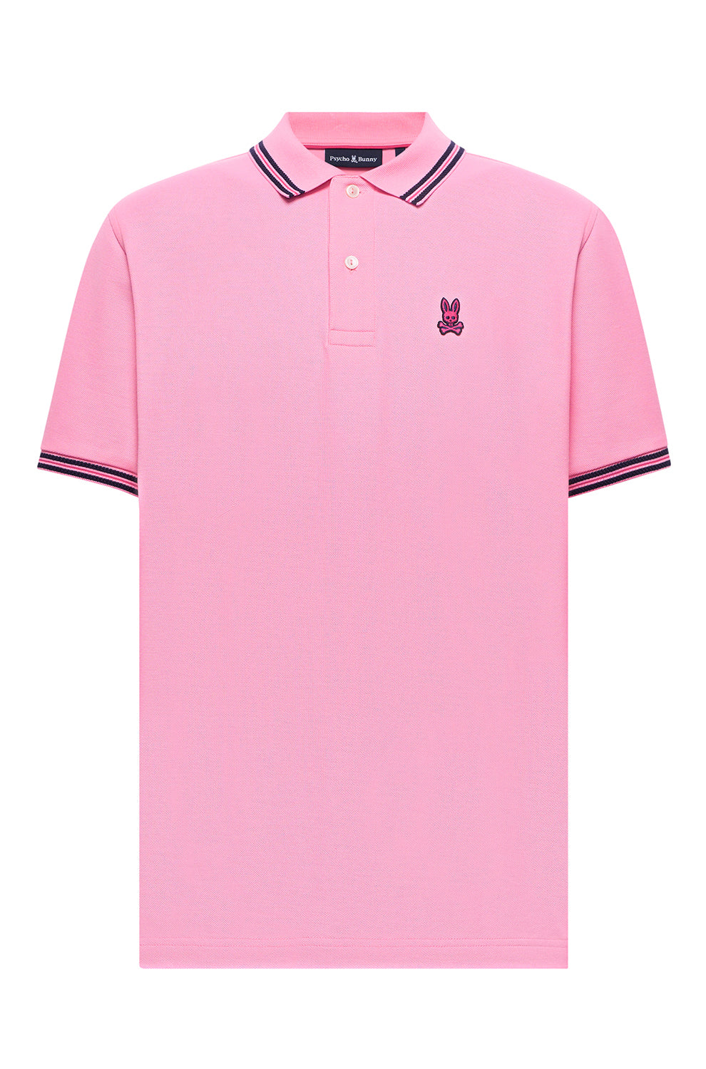 Polo pour homme par Psycho Bunny | MT0100127 Rose Bégonia | Machemise.ca, vêtements mode pour hommes