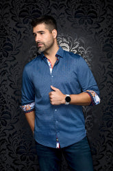 Chemise manches longues en Knit pour homme par Au Noir | PALMA Marine | Machemise.ca, inventaire complet de la marque Au Noir