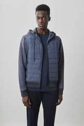 Veste matelassé pour homme par Robert Barakett | RB41539 Cowandame Bleu Marine | Machemise.ca, vêtements mode pour hommes