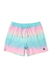 Maillot short pour homme par Saxx | SXSW03L Rayures Brumeuses Aqua | Machemise.ca, vêtements mode pour hommes