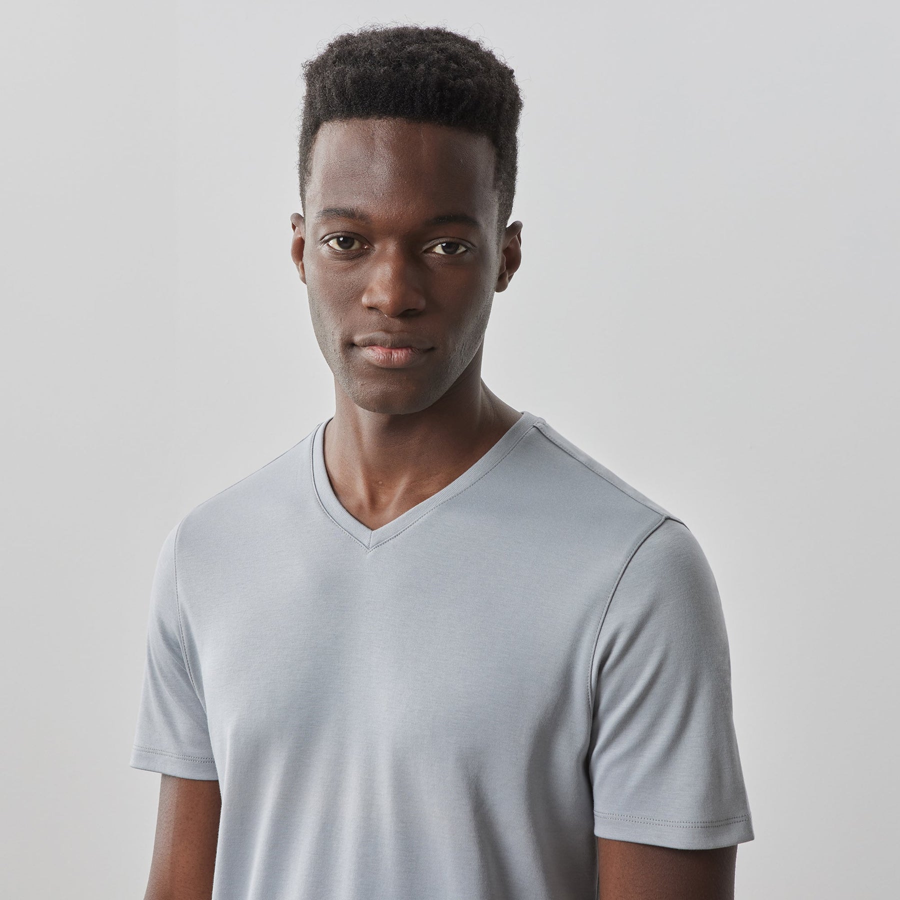 T-shirt à manches courtes pour homme par Robert Barakett | 23336V Georgia Gris | Machemise.ca, vêtements mode pour hommes