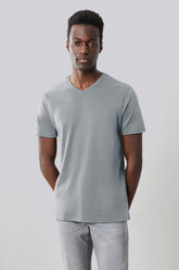 T-shirt à manches courtes pour homme par Robert Barakett | 23336V Georgia Gris | Machemise.ca, vêtements mode pour hommes
