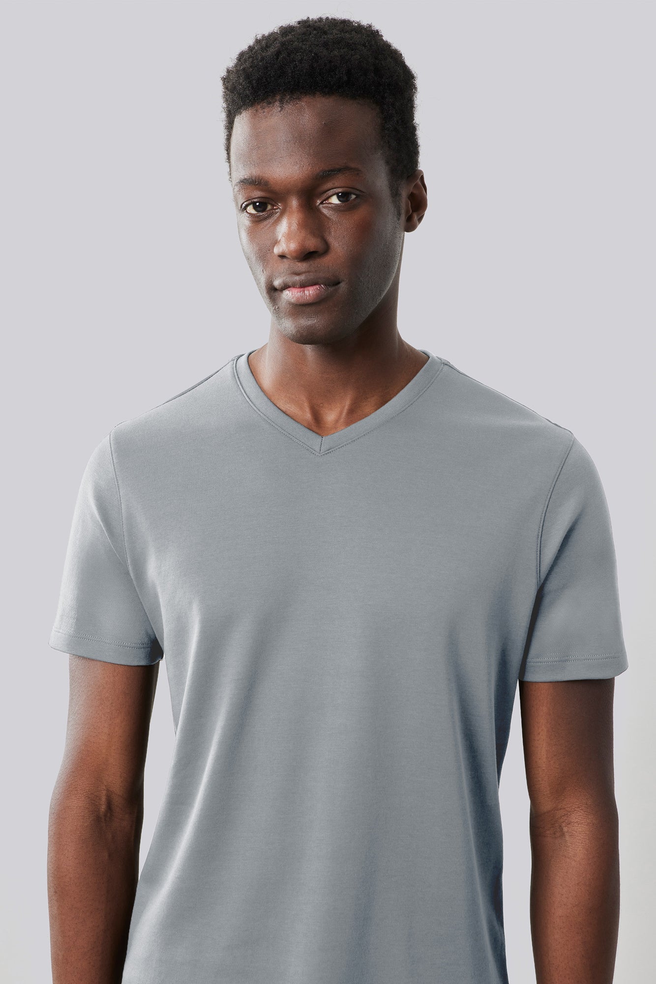 T-shirt à manches courtes pour homme par Robert Barakett | 23336V Georgia Gris | Machemise.ca, vêtements mode pour hommes