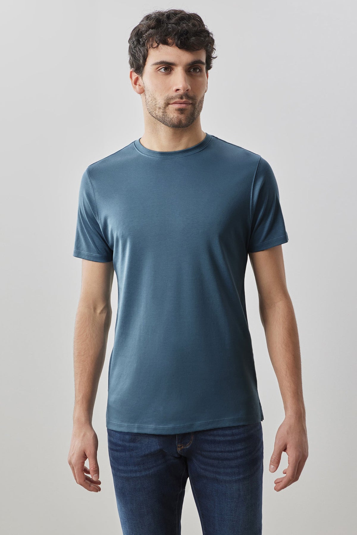 T-Shirt pour homme par Robert Barakett | Georgia 23336 Bleu Orion | Machemise.ca, vêtements mode pour hommes