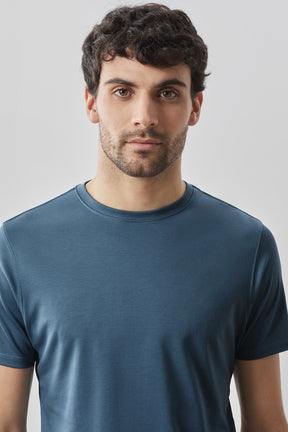 T-Shirt pour homme par Robert Barakett | Georgia 23336 Bleu Orion | Machemise.ca, vêtements mode pour hommes