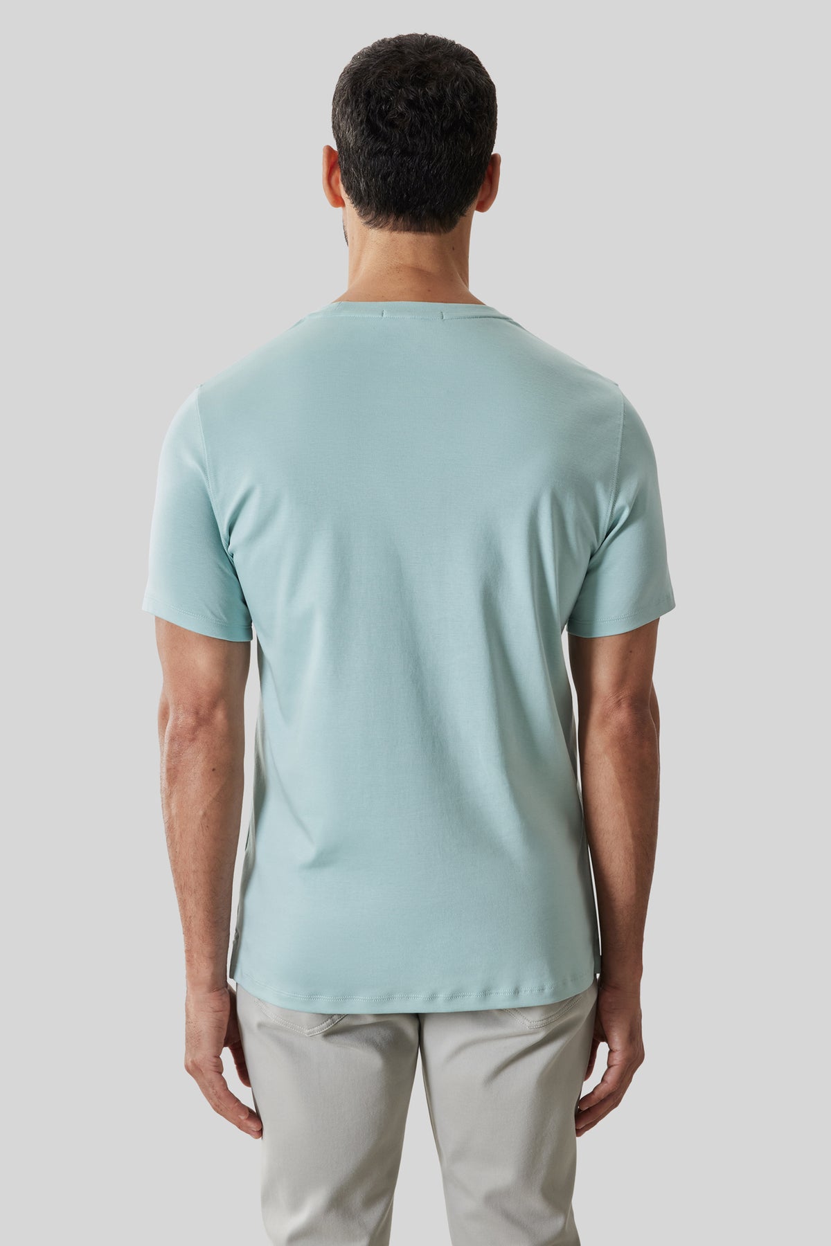 T-Shirt pour homme par Robert Barakett | 23336 Georgia Brume Aquatique | Machemise.ca, vêtements mode pour hommes