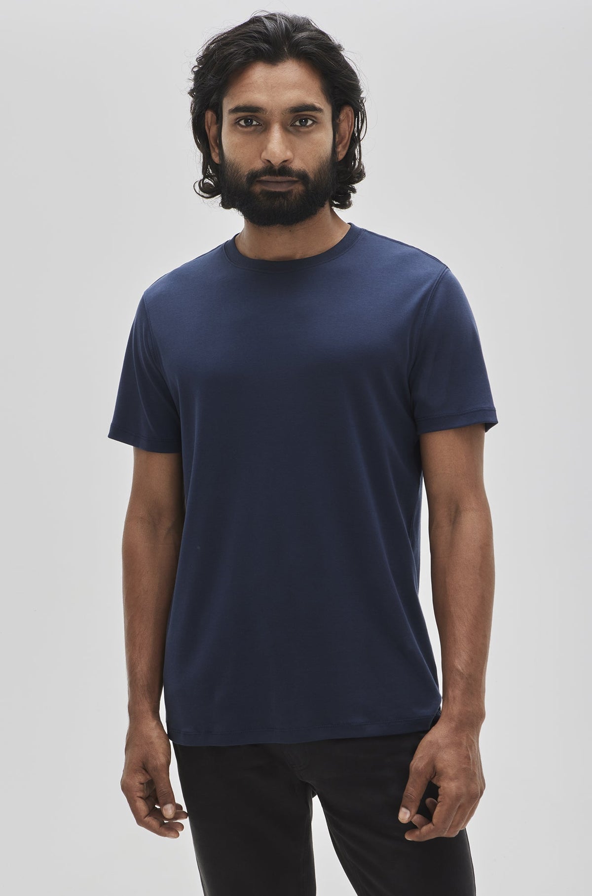 T-shirt à manches courtes pour homme par Robert Barakett | 23336 Georgia Nuit Bleu | Machemise.ca, vêtements mode pour hommes