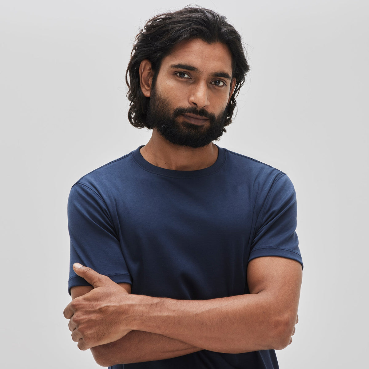 T-shirt à manches courtes pour homme par Robert Barakett | 23336 Georgia Nuit Bleu | Machemise.ca, vêtements mode pour hommes