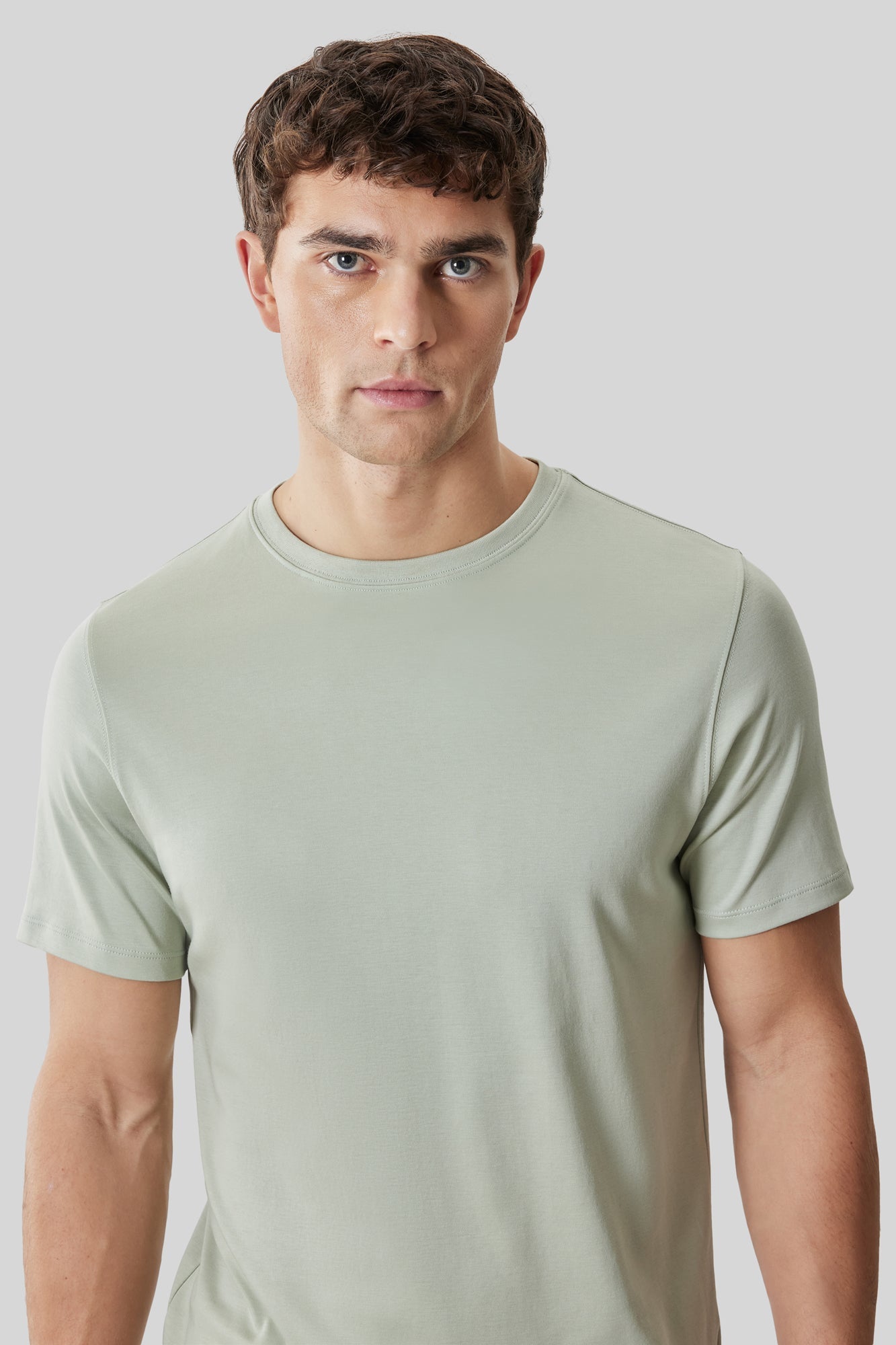 T-Shirt pour homme par Robert Barakett | 23336 Georgia Vert Désert | Machemise.ca, vêtements mode pour hommes