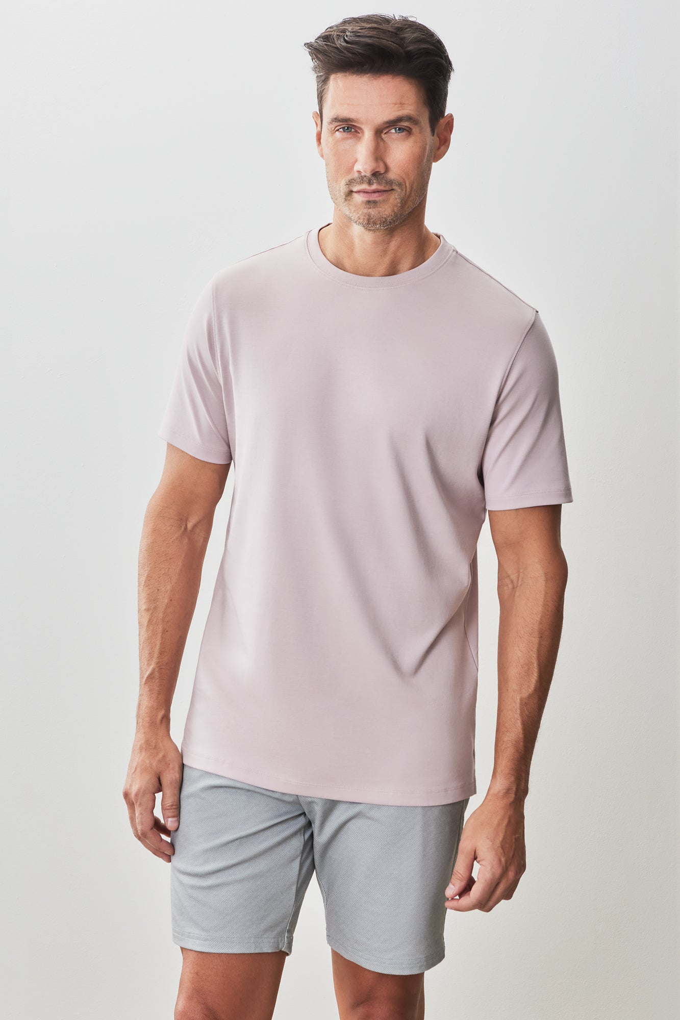 T-Shirt pour homme par Robert Barakett | Georgia 23336 Rose Brumeux | Machemise.ca, vêtements mode pour hommes