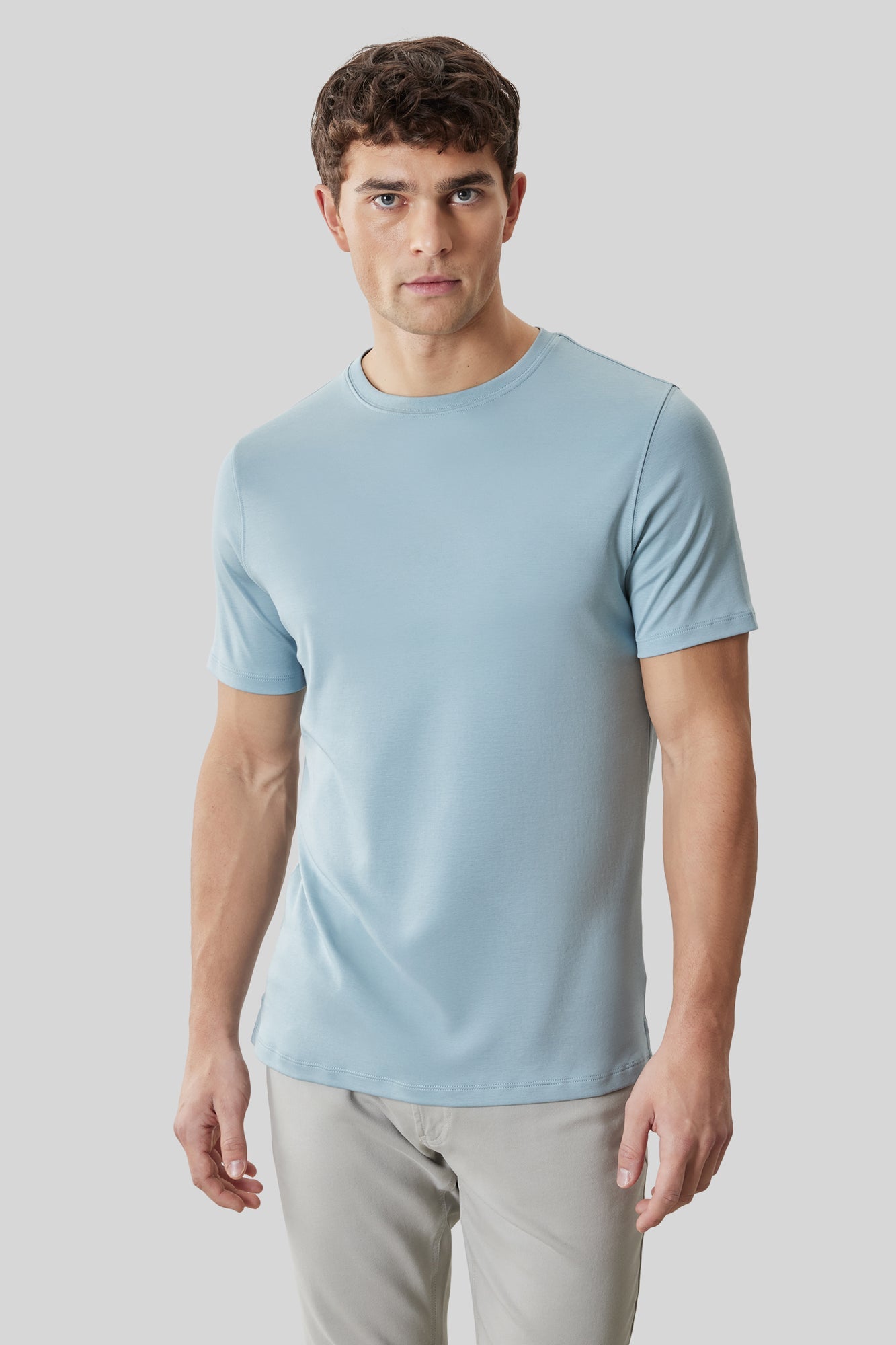 T-Shirt pour homme par Robert Barakett | 23336 Georgia Sarcelle Douce | Machemise.ca, vêtements mode pour hommes