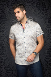 Chemise manches courtes pour homme par Au Noir | ALFIERI(SS) Pierre | Machemise, inventaire complet de la marque Au Noir