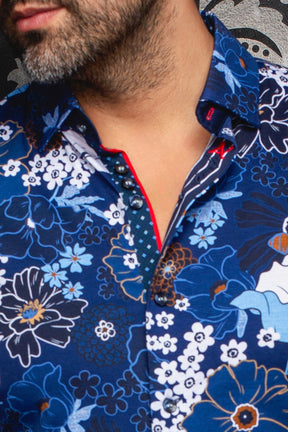 Chemise manches longues en Knit pour homme par Au Noir | AMBROSIA Marine | Machemise.ca, inventaire complet de la marque Au Noir