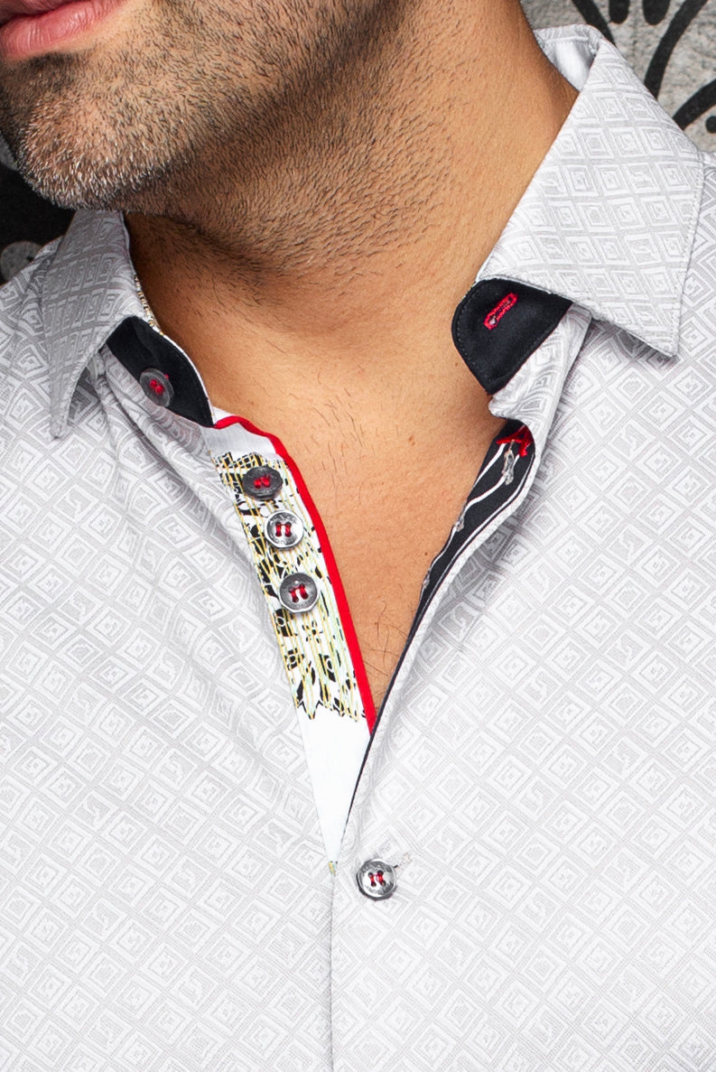 Chemise manches courtes en Knit extensible pour homme par Au Noir | ATACAMA (SS) Sable | Machemise.ca, inventaire complet de la marque Au Noir