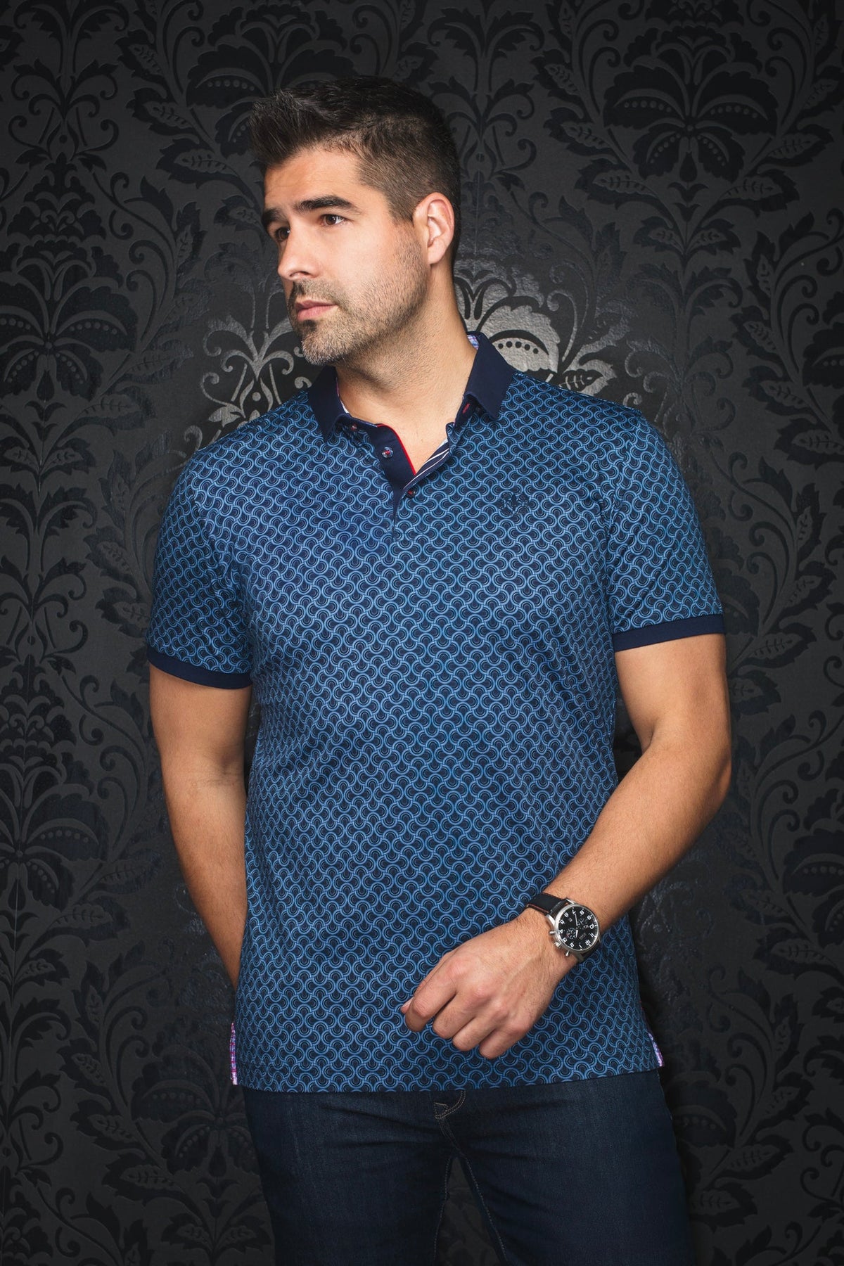 Polo pour homme par Au Noir | AVESTA Marine | Machemise.ca, inventaire complet de la marque Au Noir