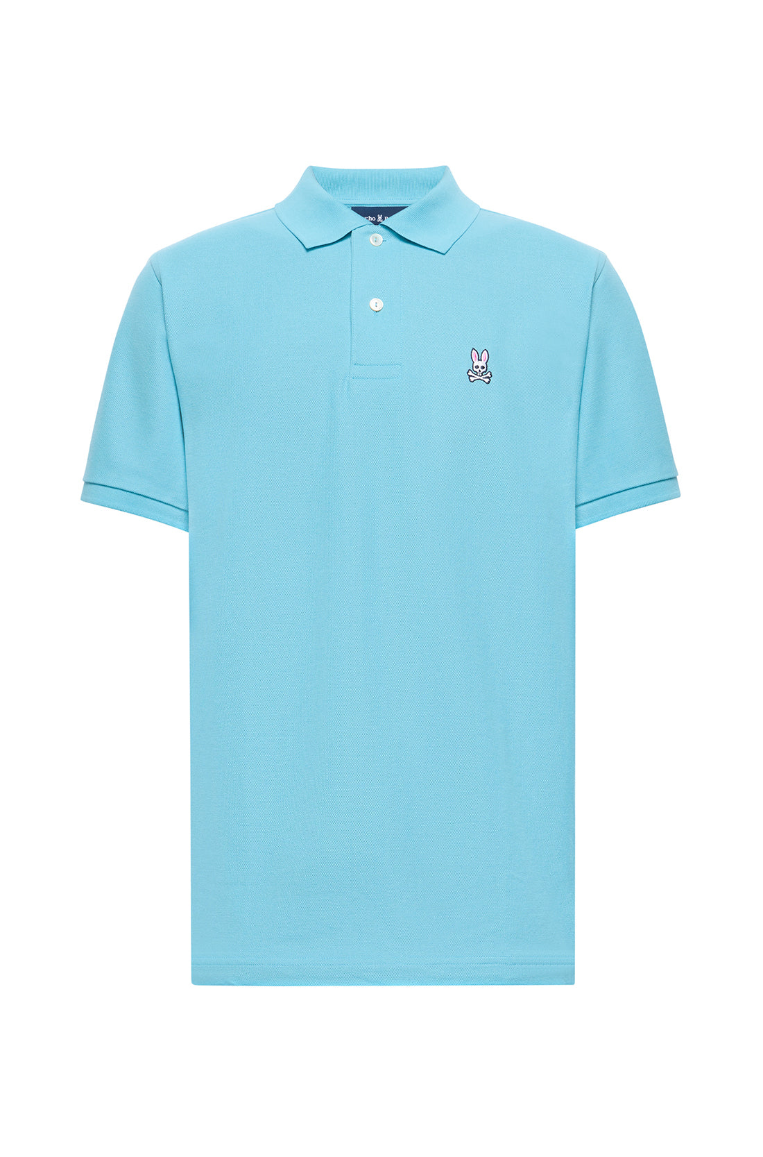 Polo pour homme par Psycho Bunny | B6K001F200 Bleu Laiteux | Machemise.ca, vêtements mode pour hommes