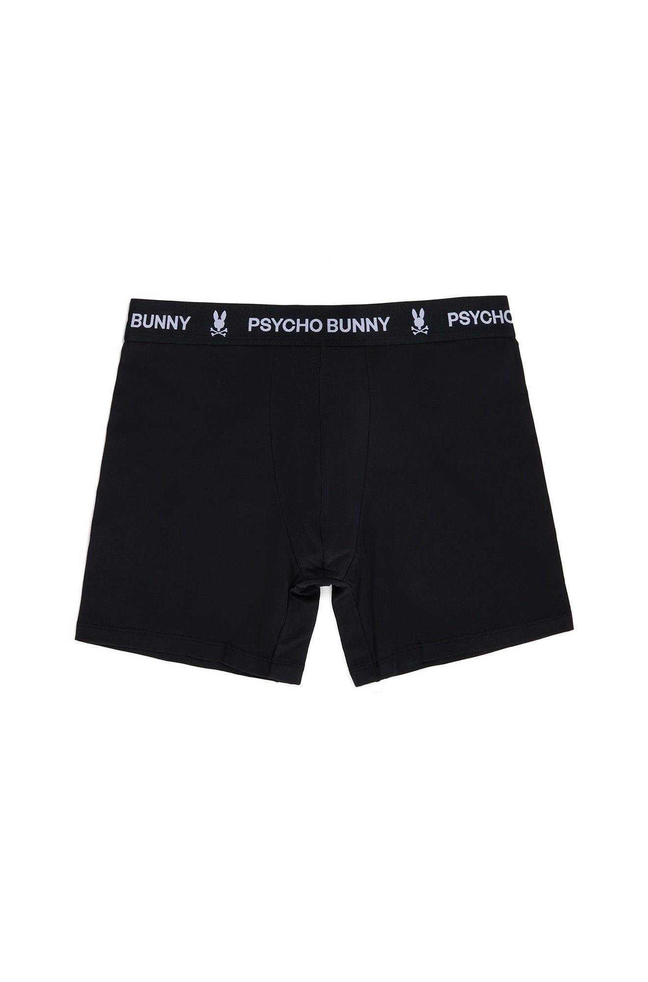 Boite de 2 boxers pour homme par Psycho Bunny | Solid B6V601Z1CM Noir | Machemise.ca, vêtements mode pour hommes