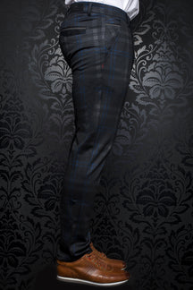 Pantalon pour homme par Au Noir | BERETTA-LEONARDO Noir Indigo | Machemise.ca, inventaire complet de la marque Au Noir