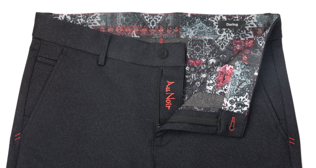 Pantalon pour homme par Au Noir | BALE-BERETTA Noir | Machemise.ca, inventaire complet de la marque Au Noir