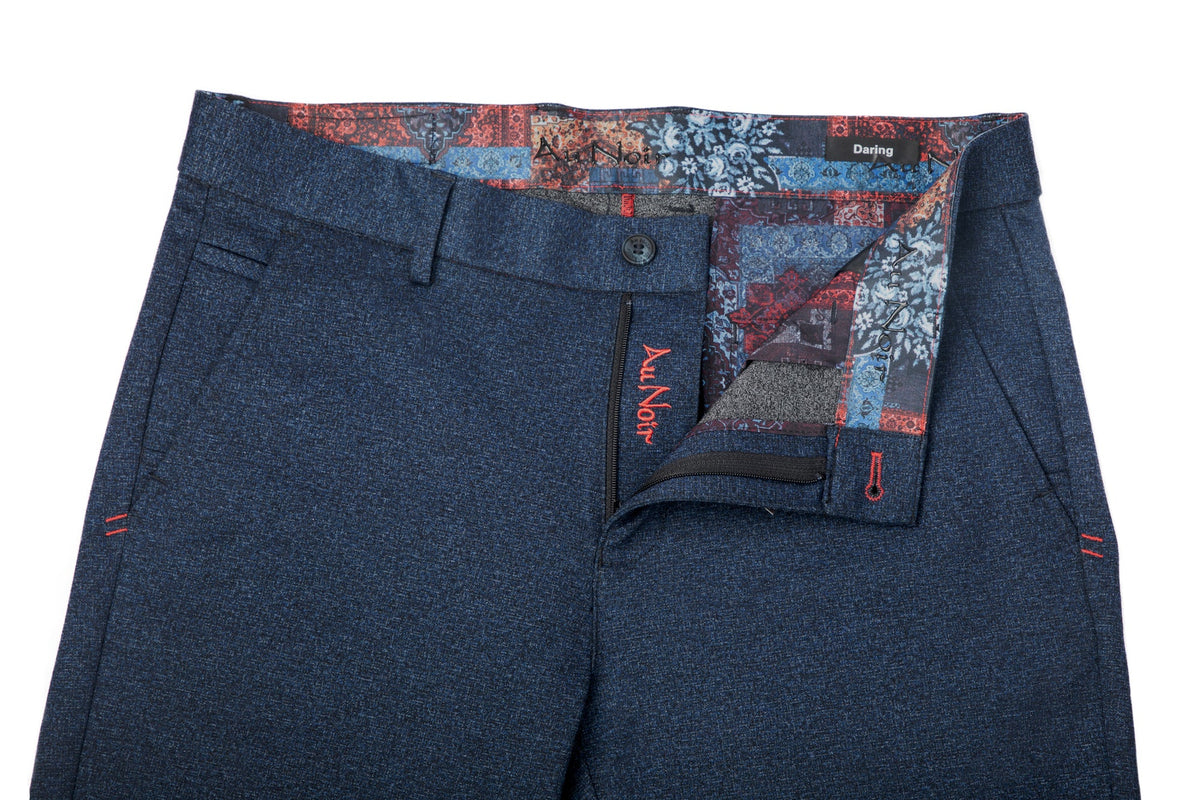 Pantalon pour homme par Au Noir | BALE-BERETTA Bleu Marine | Machemise.ca, inventaire complet de la marque Au Noir