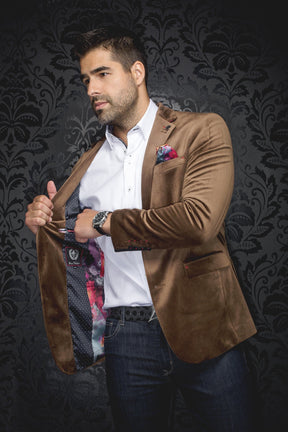 Blazer for men by Au Noir | BOGART Brown | Menshirt.com, complete inventory of the Au Noir brand