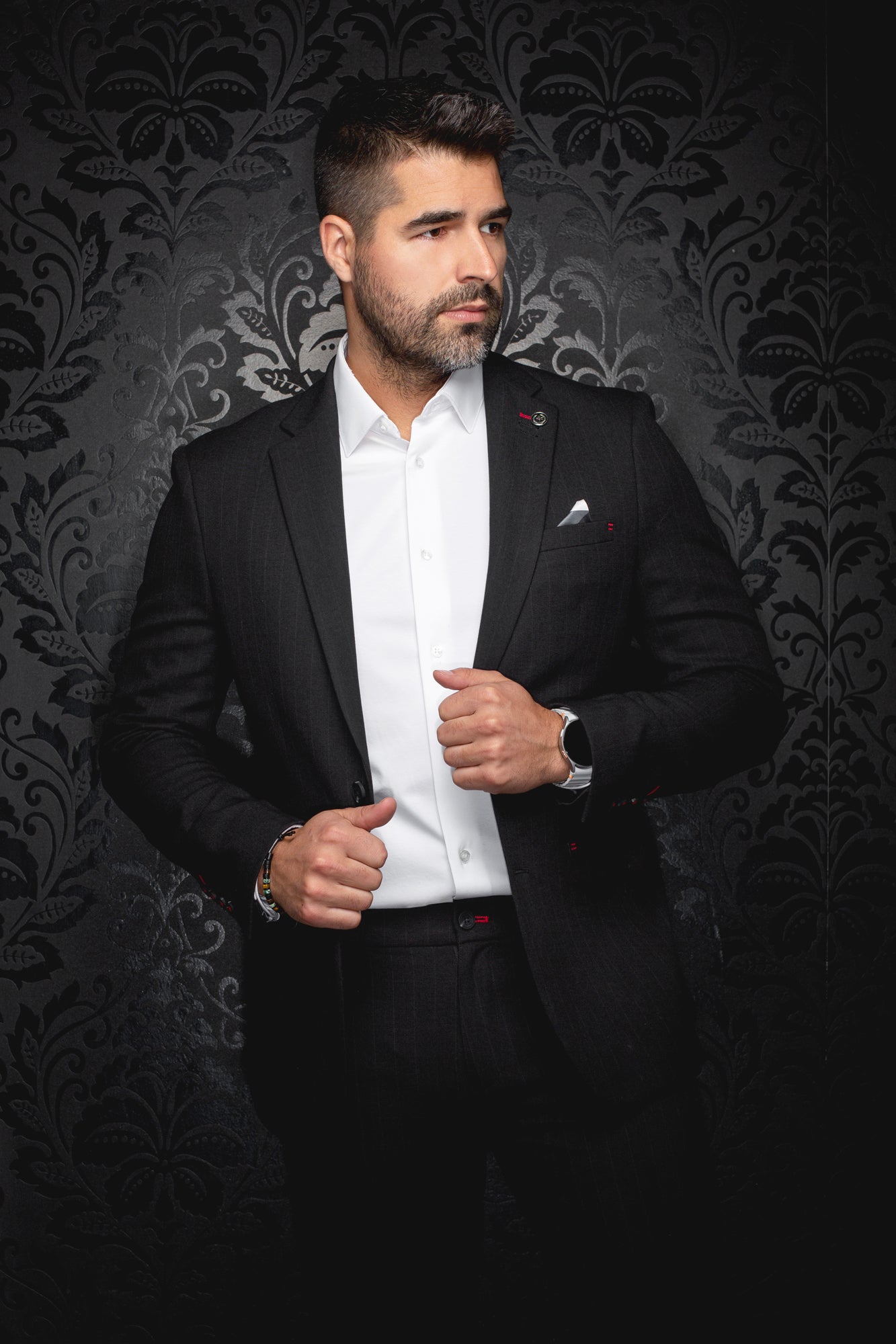 Veston pour homme par Au Noir | BOMER Noir | Machemise.ca, inventaire complet de la marque Au Noir