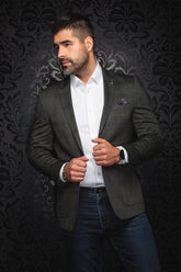 Veston pour homme par Au Noir | BROSNAN Olive | Machemise.ca, inventaire complet de la marque Au Noir