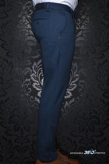Pantalon pour homme par Au Noir | BALE-BERETTA Bleu Marine | Machemise.ca, inventaire complet de la marque Au Noir