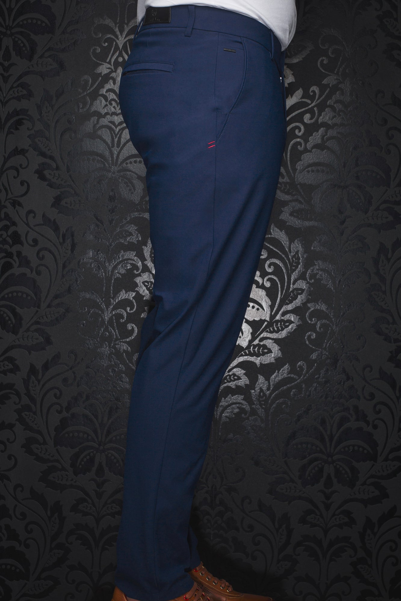 Pantalon pour homme par Au Noir | CARRERA-LIMAO Indigo | Machemise, inventaire complet de la marque Au Noir