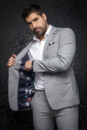 Blazer for men by Au Noir | CRAIG Medium Grey | Menshirt.com, complete inventory of the Au Noir brand