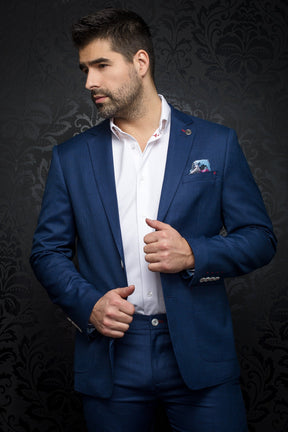 Blazer for men by Au Noir | CRAIG Navy | Menshirt, complete inventory of the Au Noir brand