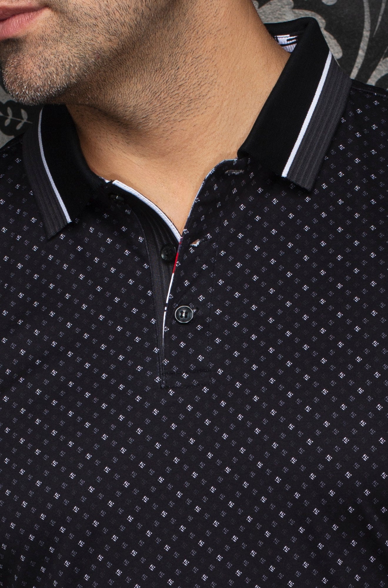 Polo pour homme par Au Noir | DARREN Noir | Machemise.ca, inventaire complet de la marque Au Noir