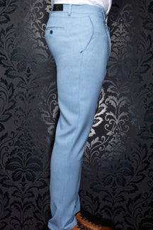 Pantalon pour homme par Au Noir | DAXX WESSON Céruléen | Machemise.ca, inventaire complet de la marque Au Noir