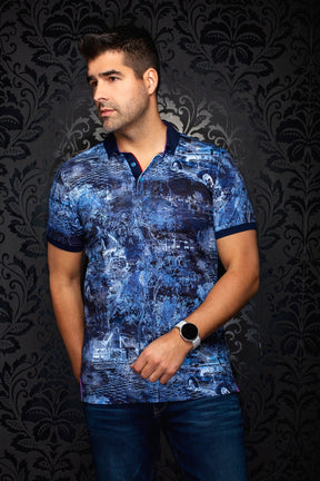 Polo pour homme par Au Noir | DRAINTREE Marine | Machemise.ca, inventaire complet de la marque Au Noir