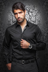 Chemise manches longues Au Noir - FERRE noir