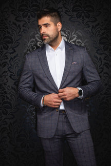 Veston pour homme par Au Noir | FIENNES Gris | Machemise.ca, inventaire complet de la marque Au Noir