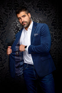 Veston pour homme par Au Noir | HEMSWORTH Marine | Machemise.ca, inventaire complet de la marque Au Noir