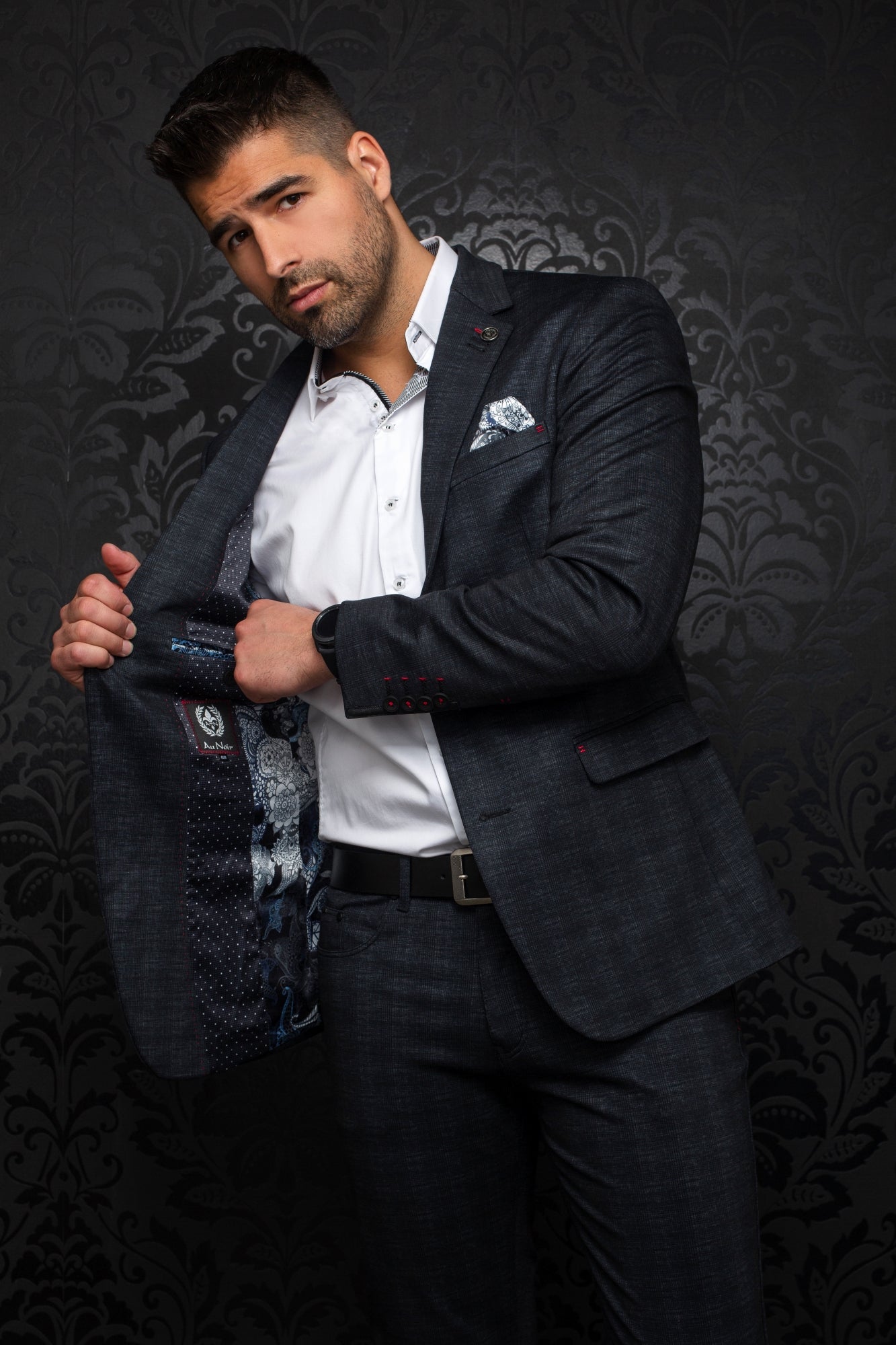 Pants for men by Au Noir | DUNLOP Charcoal | Menshirt, fashion clothing for men & women
