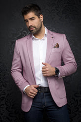 Veston pour homme par Au Noir | HOFFMAN raspberry | Machemise, inventaire complet de la marque Au Noir