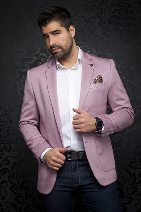 Blazer for men by Au Noir | HOFFMAN Raspberry | Menshirt, complete inventory of the Au Noir brand