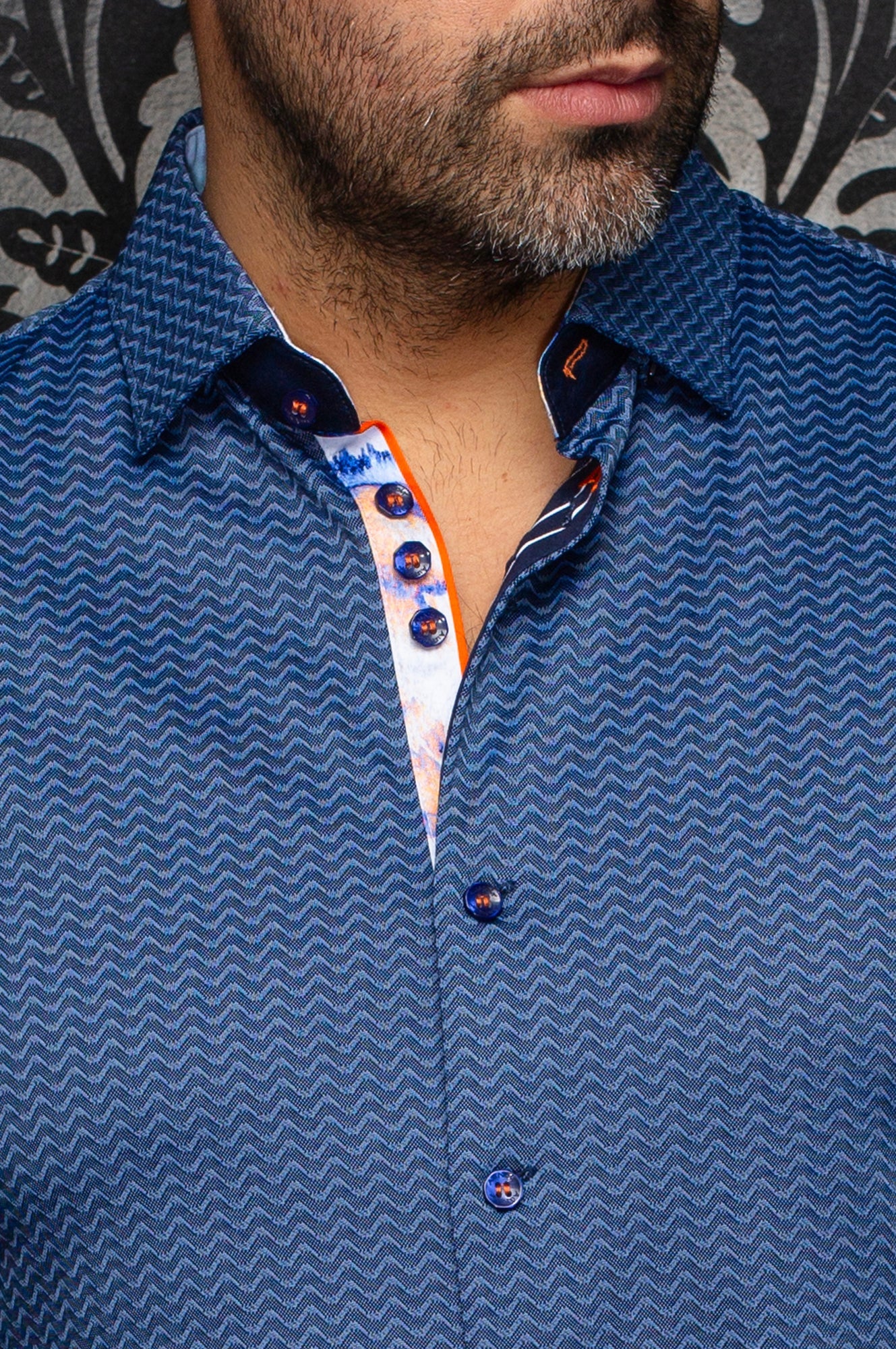 Chemise manches longues en Knit extensible pour homme par Au Noir | IRONBARK Marine | Machemise.ca, inventaire complet de la marque Au Noir