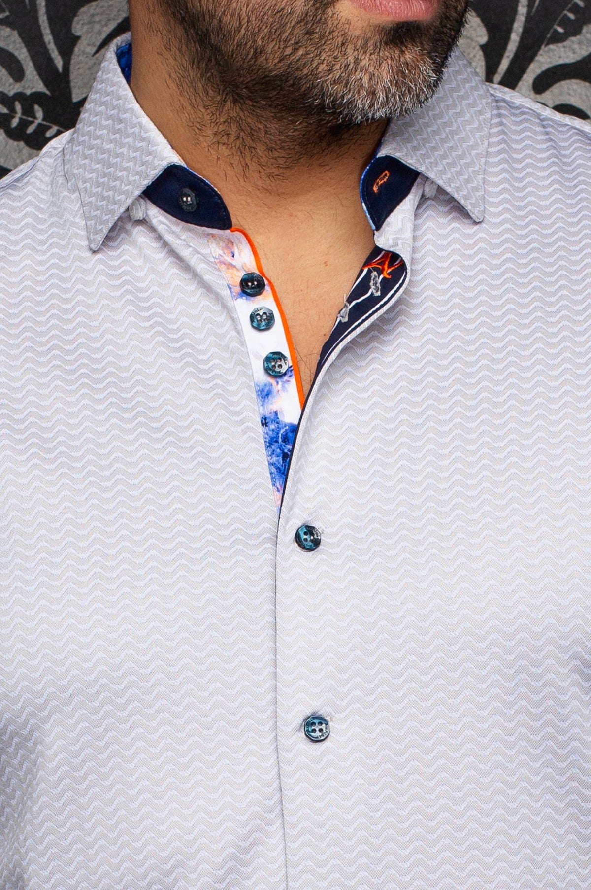 Chemise manches longues en Knit extensible pour homme par Au Noir | IRONBARK Sable | Machemise.ca, inventaire complet de la marque Au Noir