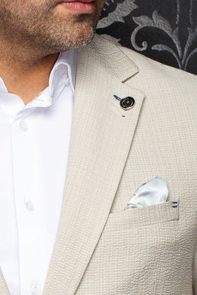 Veston pour homme par Au Noir | JACE Beige | Machemise.ca, inventaire complet de la marque Au Noir