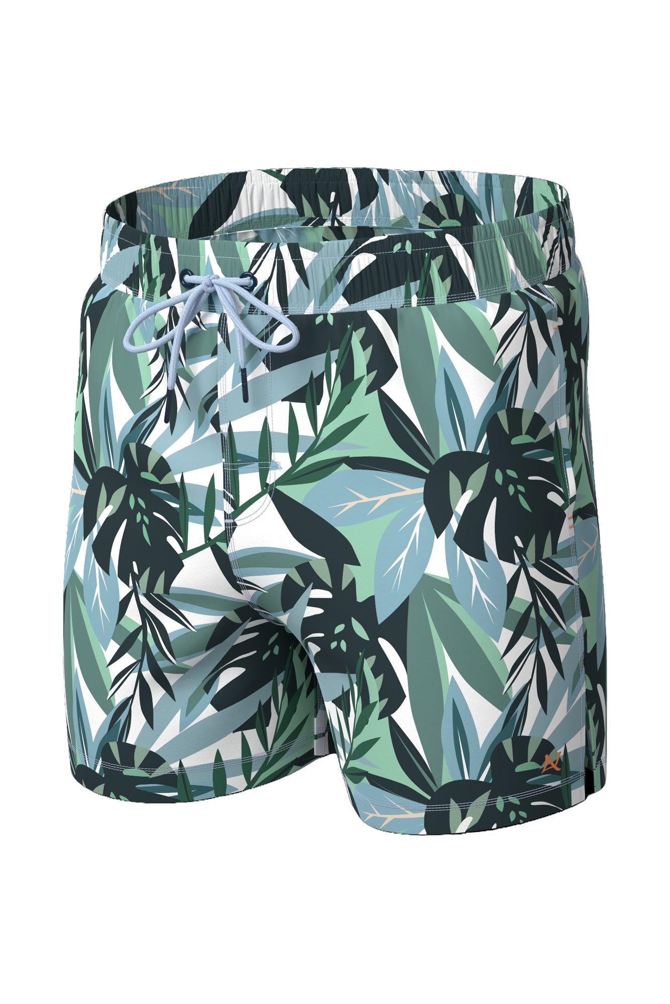 Maillot short pour homme par Au Noir | KAHIAU Bleu Pâle | Machemise.ca, inventaire complet de la marque Au Noir
